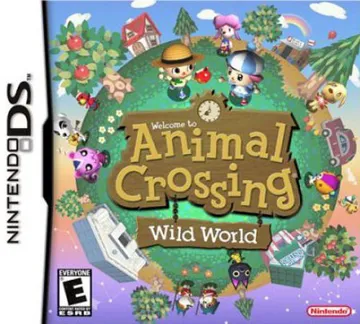 Welcome to Animal Crossing - Wild World (USA) (Rev 1) box cover front